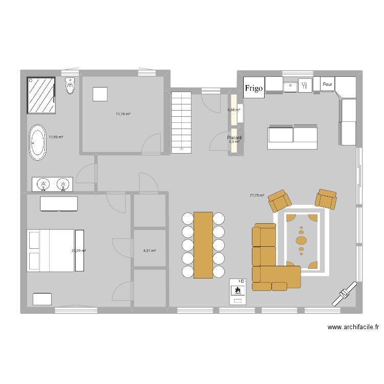 Plan 2. Plan de 0 pièce et 0 m2