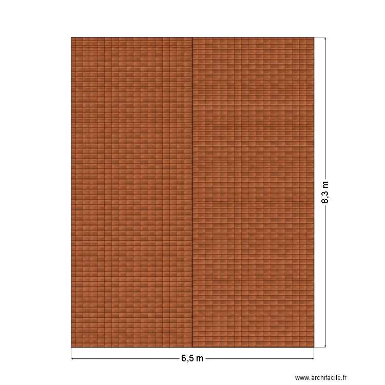 TOITURE. Plan de 0 pièce et 0 m2