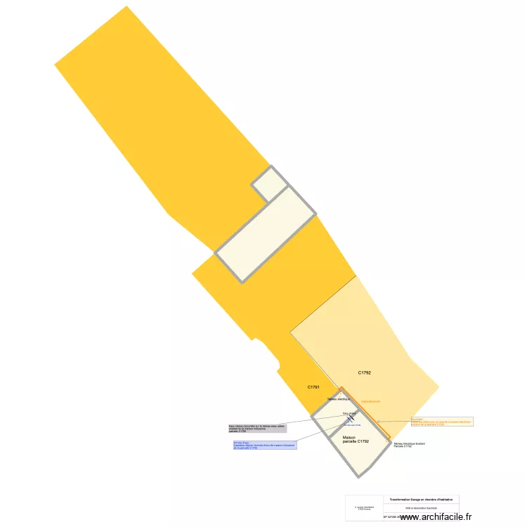 VRD Giverny. Plan de 4  et 229 m²