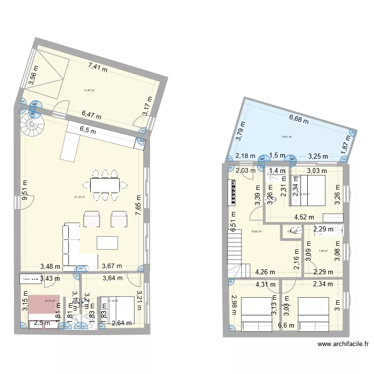 plan maison Giens 2. Plan de 10 et 188 m² plan maison Giens 2. Plan de 10 et 188 m²