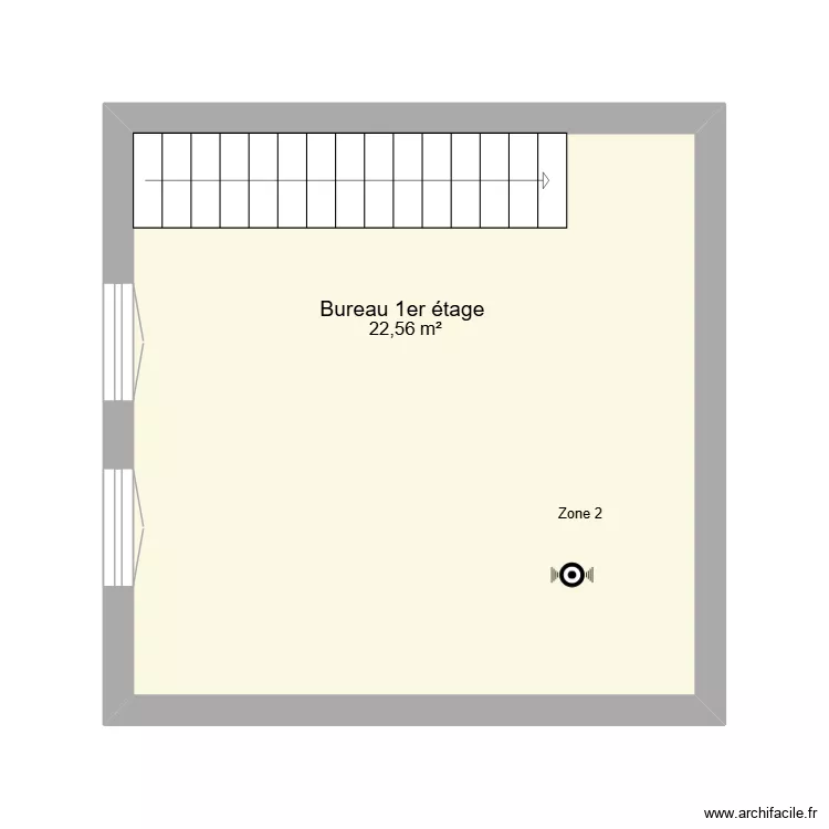 Cofisk 1er &eacute;tage. Plan de 