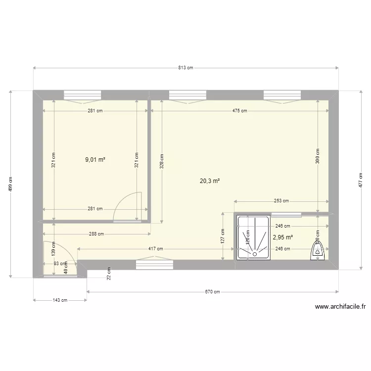 tondutti base 2. Plan de 3 et 32 m² tondutti base 2. Plan de 3 et 32 m²