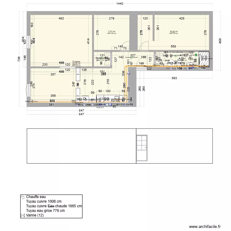 24 Cour de la république. Plan de 24 Cour de la république. Plan de