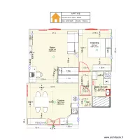 APPART N&deg;5 pi&egrave;ces am&eacute;nag&eacute;es