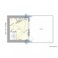 Plan 4e &eacute;tage - Studio - Perpi - dagobert