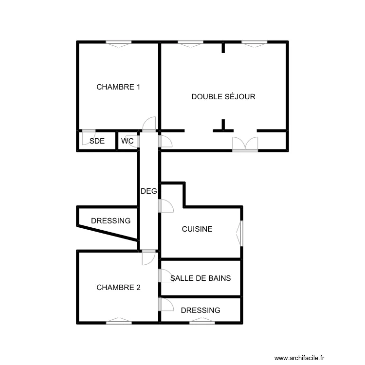 PLAN MOZART. Plan de 