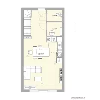 Appartement Hauteville v5 avec am&eacute;nagement 2 &eacute;tages