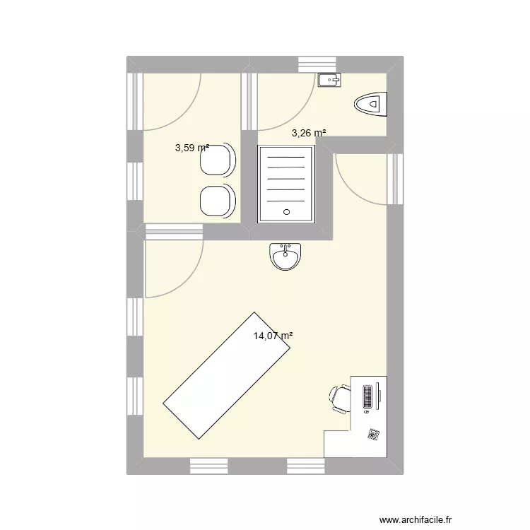 annexe V1. Plan de 3 et 21 m² annexe V1. Plan de 3 et 21 m²