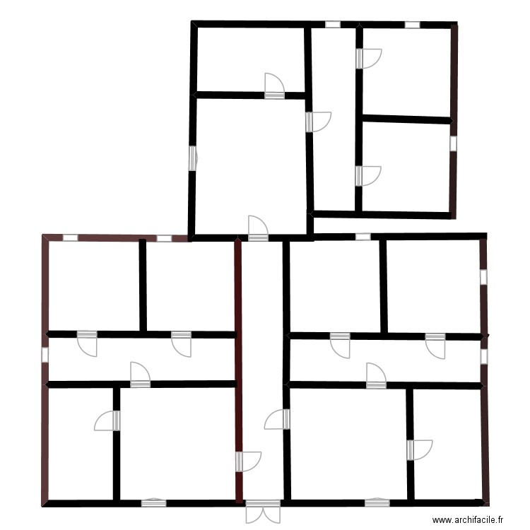 APPARTEMENT. Plan de 1 pièce et 14 m2