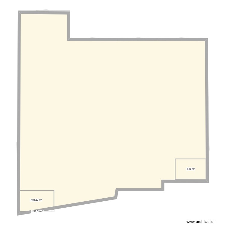 Ma hawfani barakani. Plan de 17 pièces et 398 m2