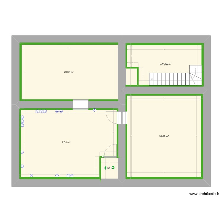 maeva. Plan de 7 pièces et 132 m2