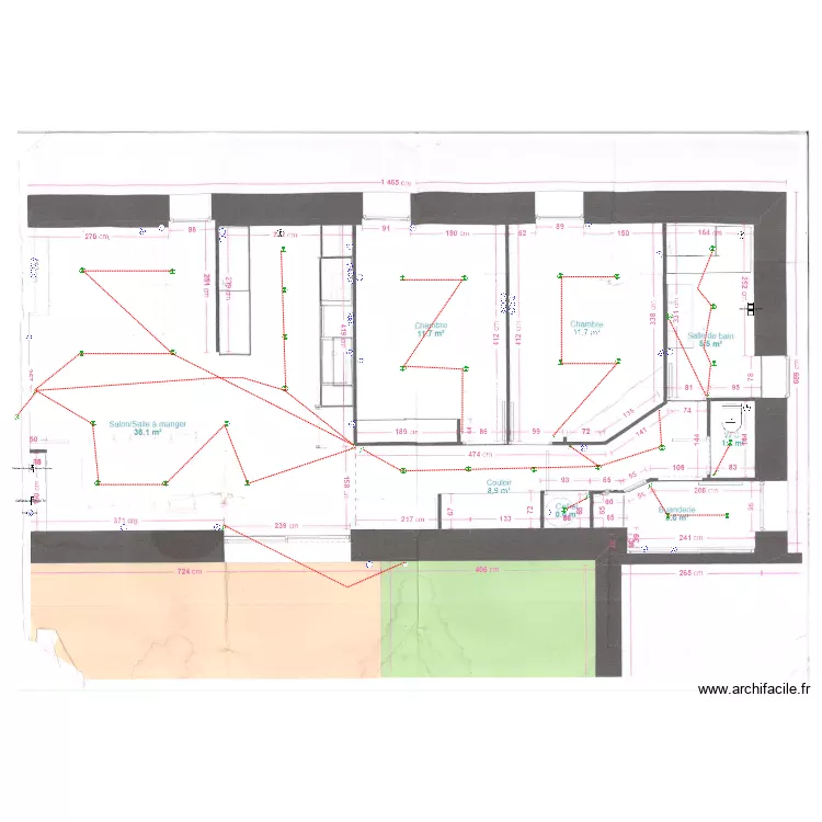 plan rdc ardeche . Plan de 
