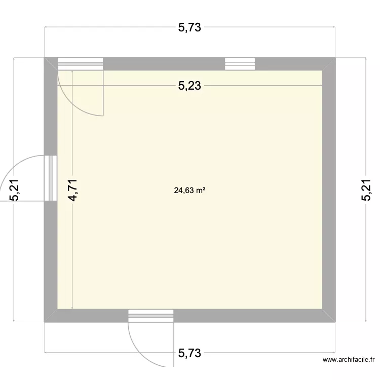 Chambre des enfants. Plan de 1 et 25 m² Chambre des enfants. Plan de 1 et 25 m²