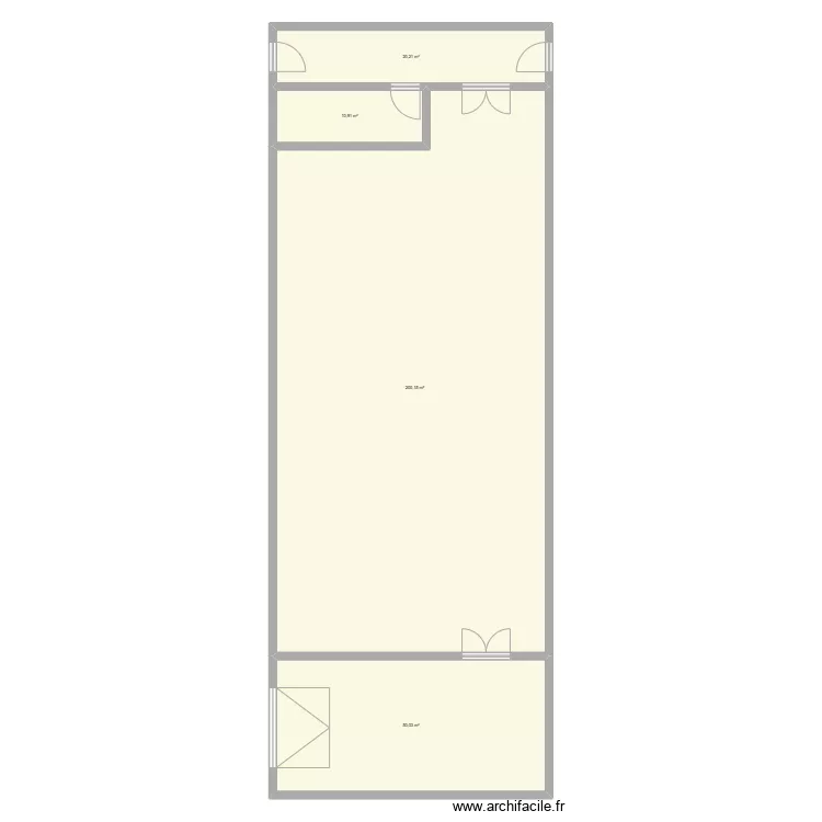 Magasin archives 3. Plan de 