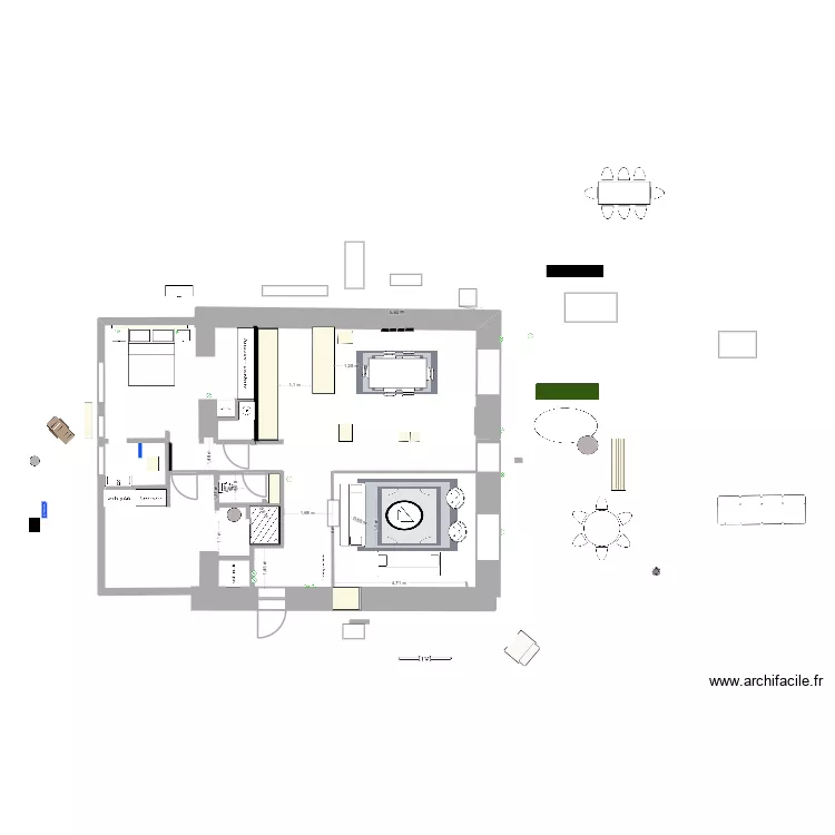 salon cannes. Plan de salon cannes. Plan de