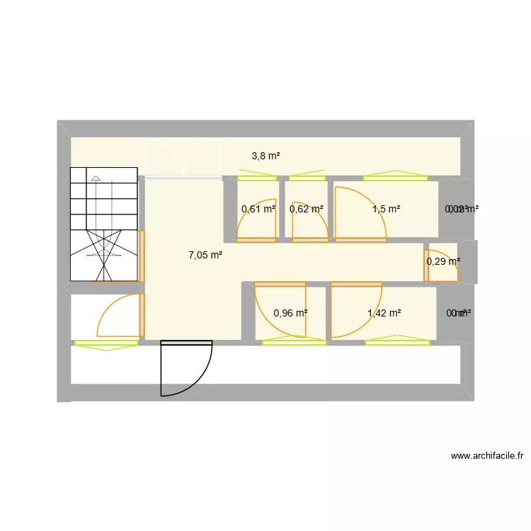 1/100. Plan de 12 et 16 m² 1/100. Plan de 12 et 16 m²