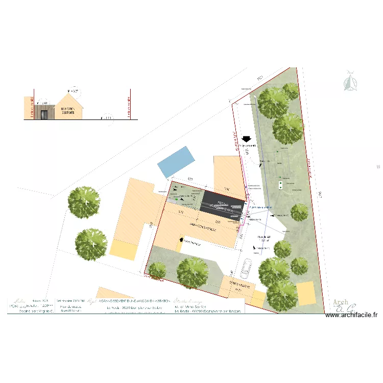 Réseau domicile. Plan de Réseau domicile. Plan de