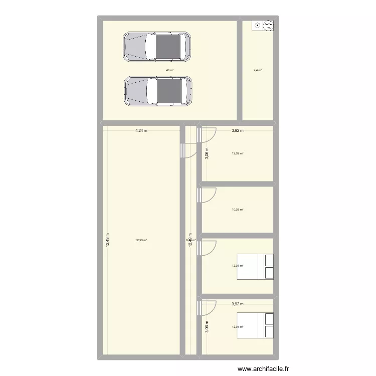 Plan final. Plan de 8 pièces et 157 m² Plan final. Plan de 8 pièces et 157 m²