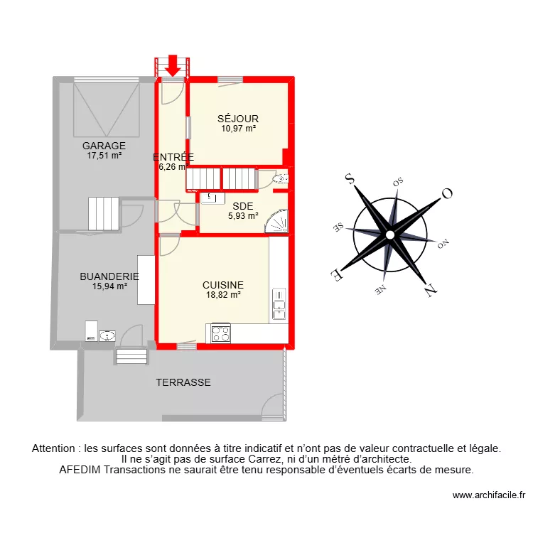 BI 28631. Plan de 24  et 176 m²