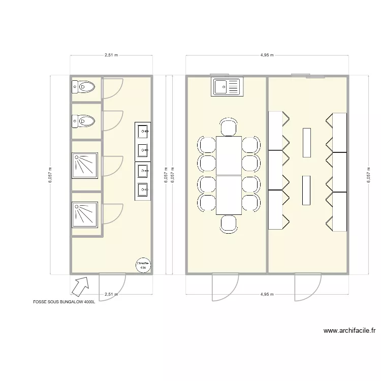 SOLREM CHANTIER CREMIEU. Plan de 7 et 43 m² SOLREM CHANTIER CREMIEU. Plan de 7 et 43 m²