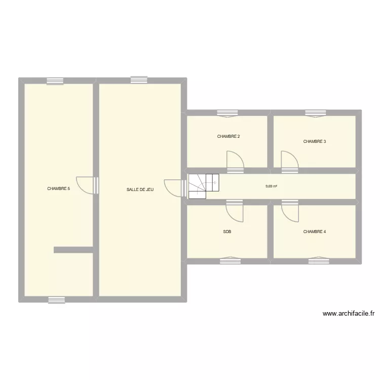 NIVO 1 MAMIE. Plan de 7 et 118 m² NIVO 1 MAMIE. Plan de 7 et 118 m²