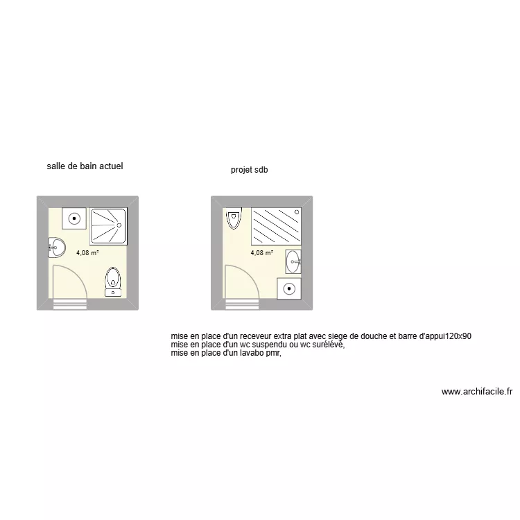 TERRISSE Martine. Plan de 2 Pièces et 8 m² TERRISSE Martine. Plan de 2 Pièces et 8 m²