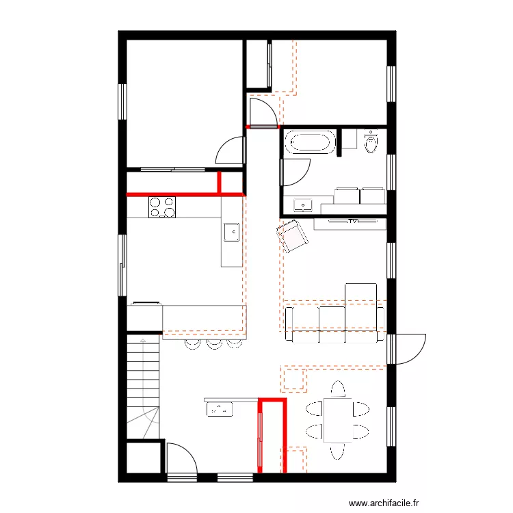 lavigueur rdch3. Plan de 
