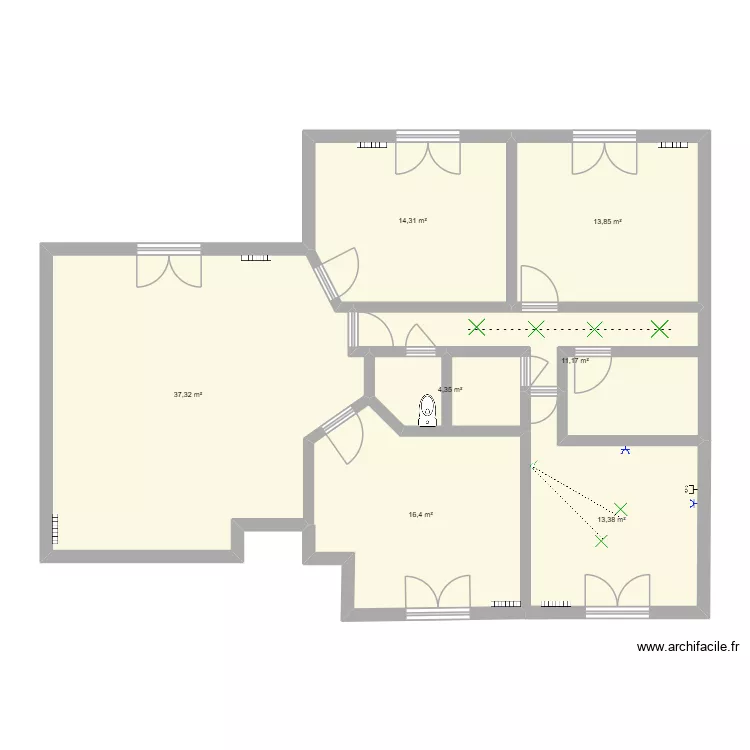 plan archfacile. Plan de 7 et 111 m² plan archfacile. Plan de 7 et 111 m²