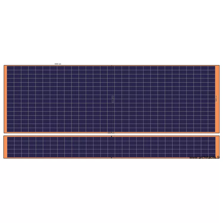 CAMUS 500wc. Plan de CAMUS 500wc. Plan de