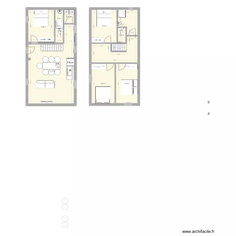 sci jolivet+2. Plan de 9  et 117 m²