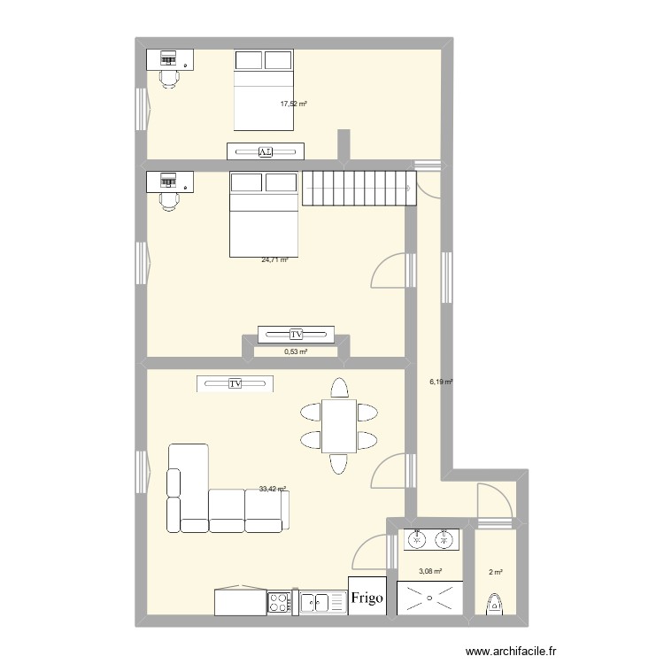 Etage 1 pour les enfants. Plan de 0 pièce et 0 m2 Etage 1 pour les enfants. Plan de 0 pièce et 0 m2