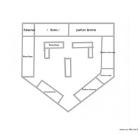 Plan de masse magasin