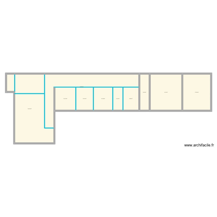 projet locatif. Plan de 0 pièce et 0 m2