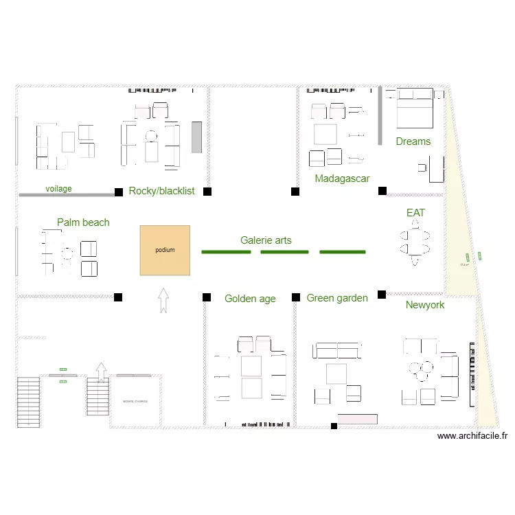 Plan Maarif 1er Etage 07 11 2024. Plan de Plan Maarif 1er Etage 07 11 2024. Plan de