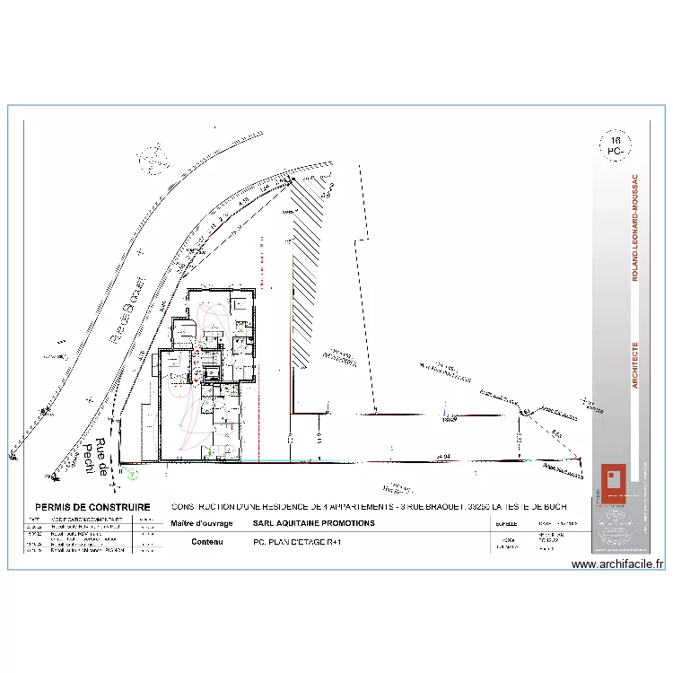 MOUSSAC APT101. Plan de 