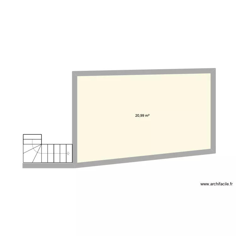 FONTAINE. Plan de 1 et 21 m² FONTAINE. Plan de 1 et 21 m²