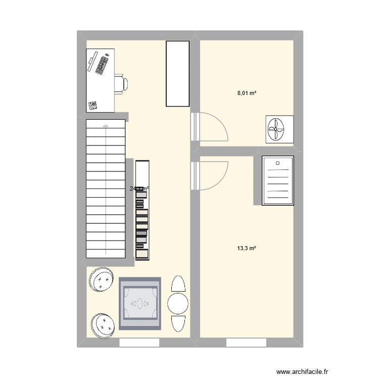grenier The Pines. Plan de 0 pièce et 0 m2
