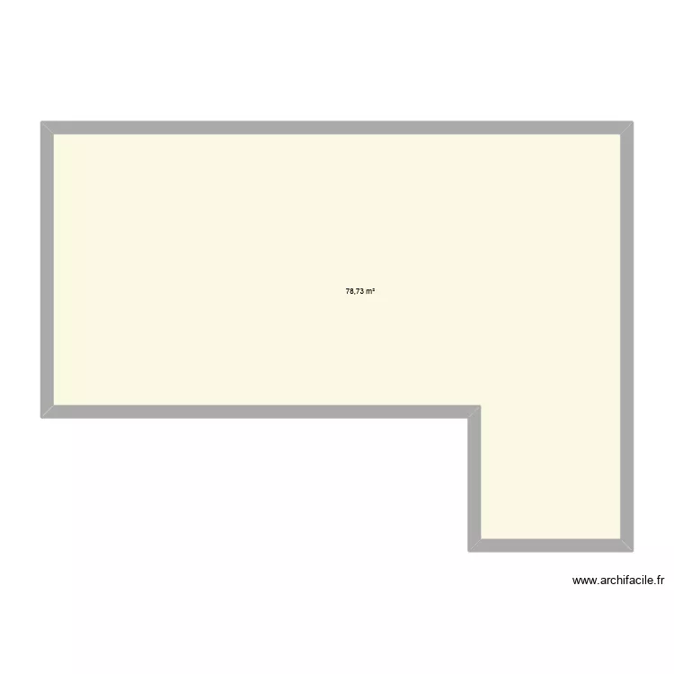 Cail1. Plan de 1  et 79 m²
