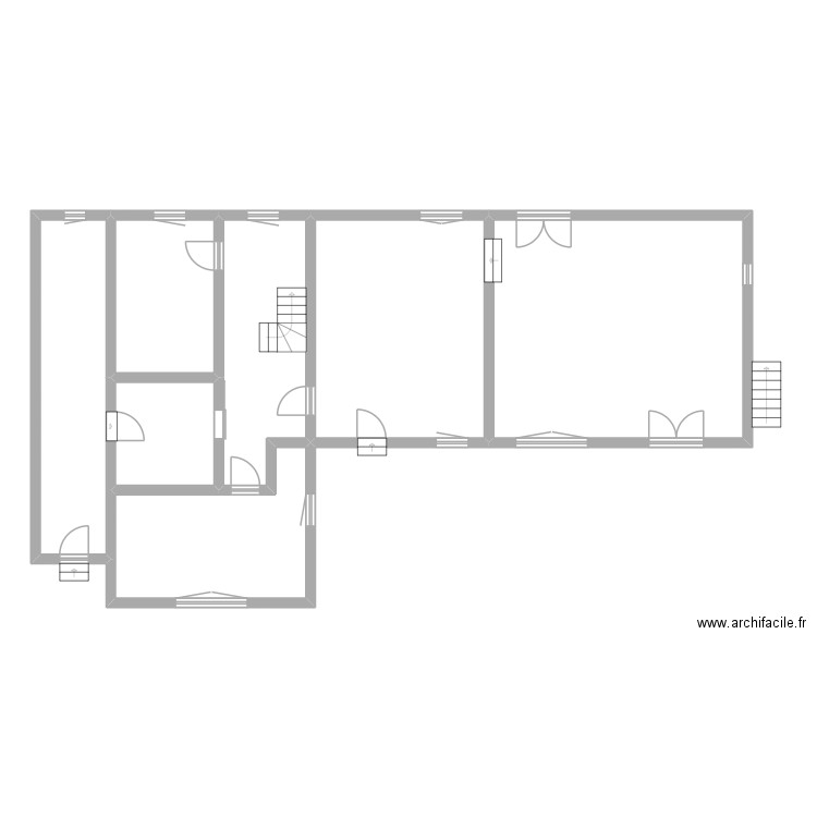 EP Loire_RABBATH. Plan de 7 pièces et 140 m2