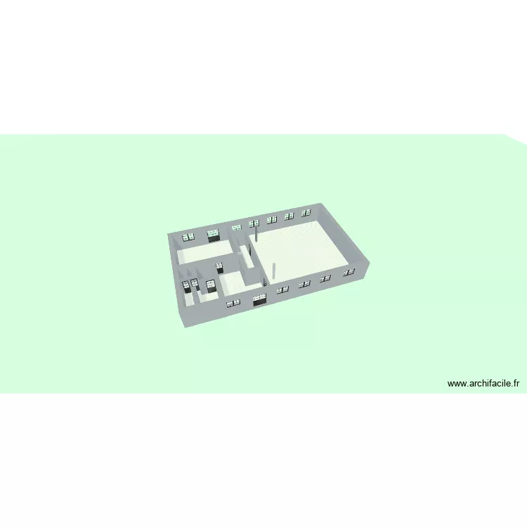rdc wc 2. Plan de 7 pièces et 188 m² rdc wc 2. Plan de 7 pièces et 188 m²