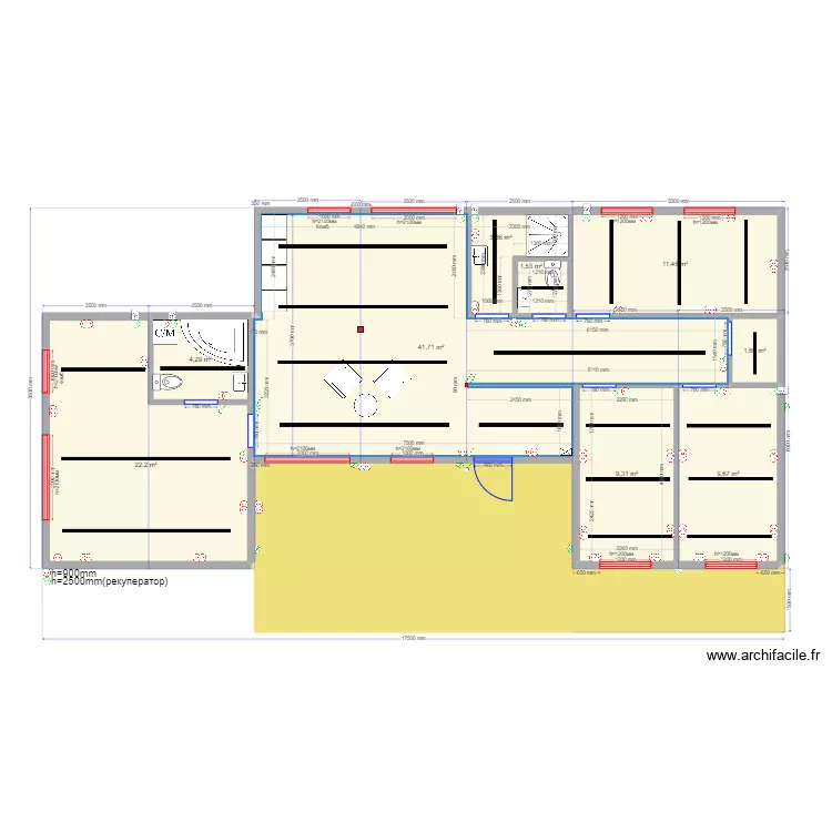 105 1 Сочи эл. Plan de 