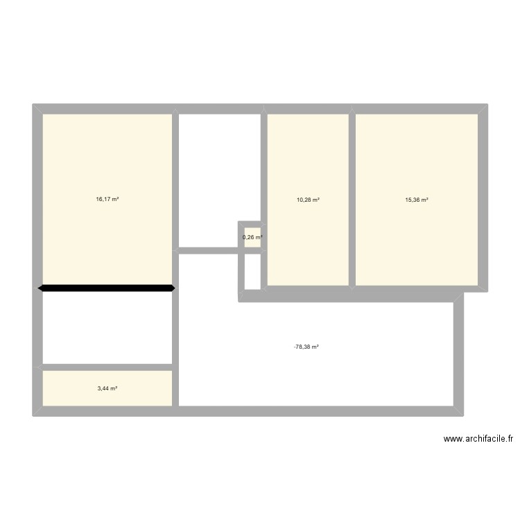 CALUIRE1. Plan de 6 pièces et 68 m2