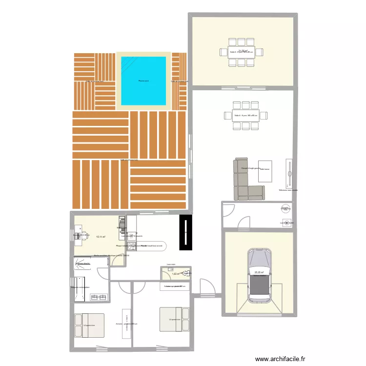 RV L. Plan de 4 et 69 m² RV L. Plan de 4 et 69 m²
