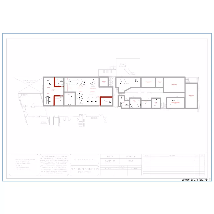Bat B - R0. Plan de Bat B - R0. Plan de