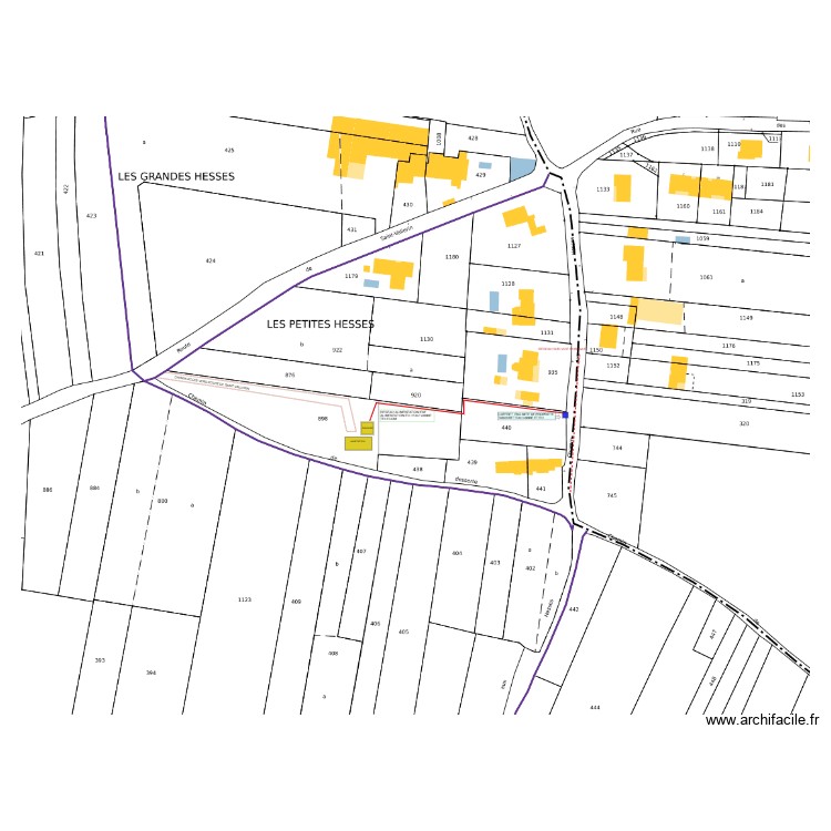 PROJET. Plan de 0 pièce et 0 m2