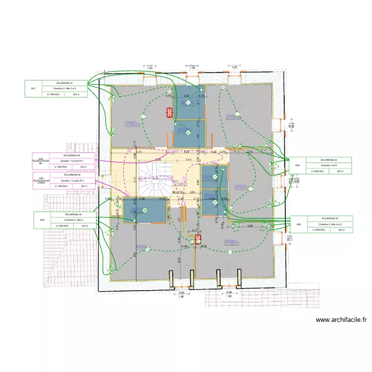 ZABOLLONE_R+1_ECL. Plan de ZABOLLONE_R+1_ECL. Plan de