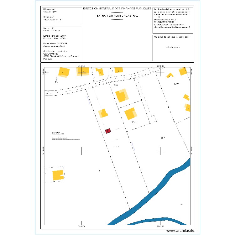 Plan de masse. Plan de 0 pièce et 0 m2