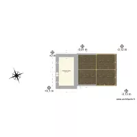 Projet crèche terrasse seule sans toiture rue soleil levant