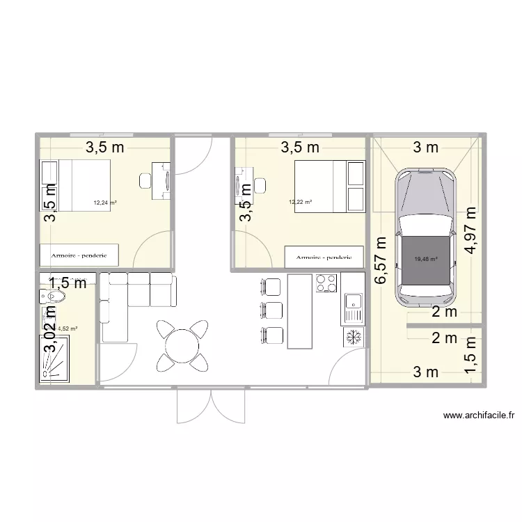 plan maison 2 nueva colombia. Plan de plan maison 2 nueva colombia. Plan de