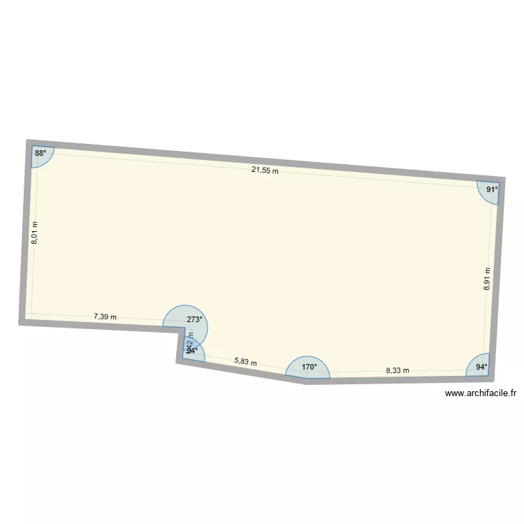 Merlas. Plan de 1 et 190 m² Merlas. Plan de 1 et 190 m²